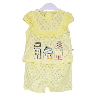 Bibaby Summer Days Bebek Takımı - 2 li - Sarı