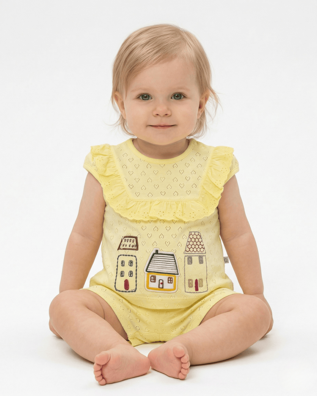 Bibaby Summer Days Bebek Takımı - 2 li - Sarı