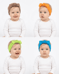 S-Mall Ribana Bebek Saç Bandı - 4'lü - 0-3 Yaş -  Colorful