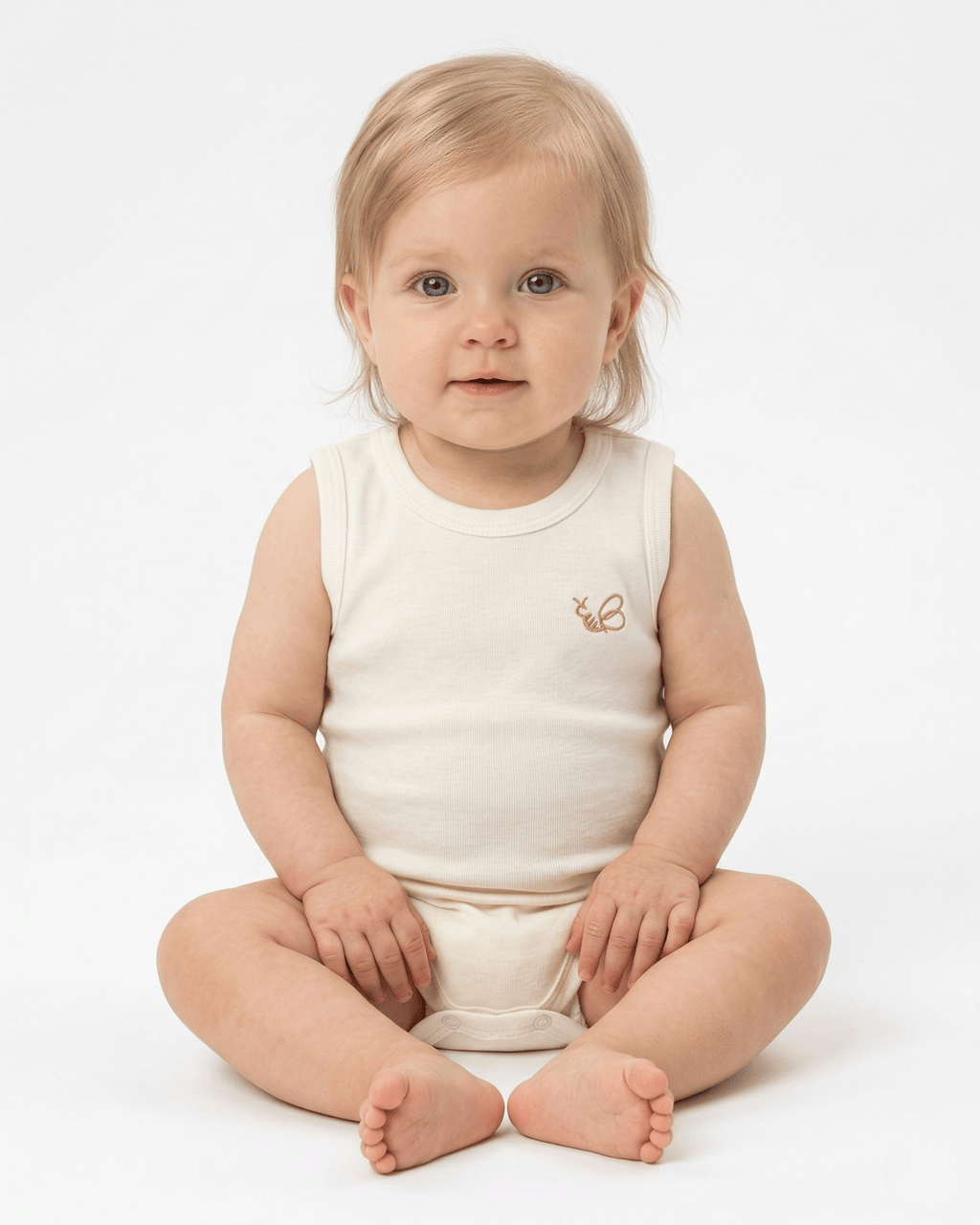 Bebengo Basic Arılı Bebek Atlet Badi