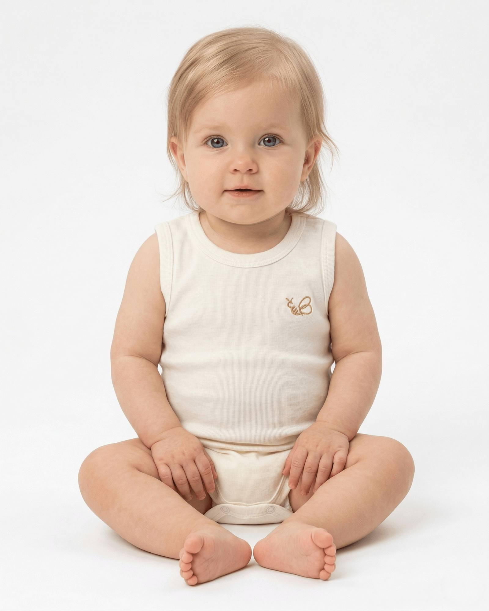 Bebengo Basic Arılı Bebek Atlet Badi