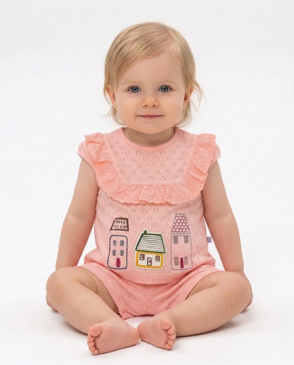 Bibaby Summer Days Bebek Takımı - 2 li - Somon