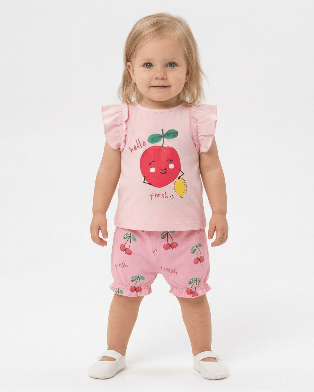 Caramell Bebek Takımı - 2 li - TKK7048 - Fresh - Pembe