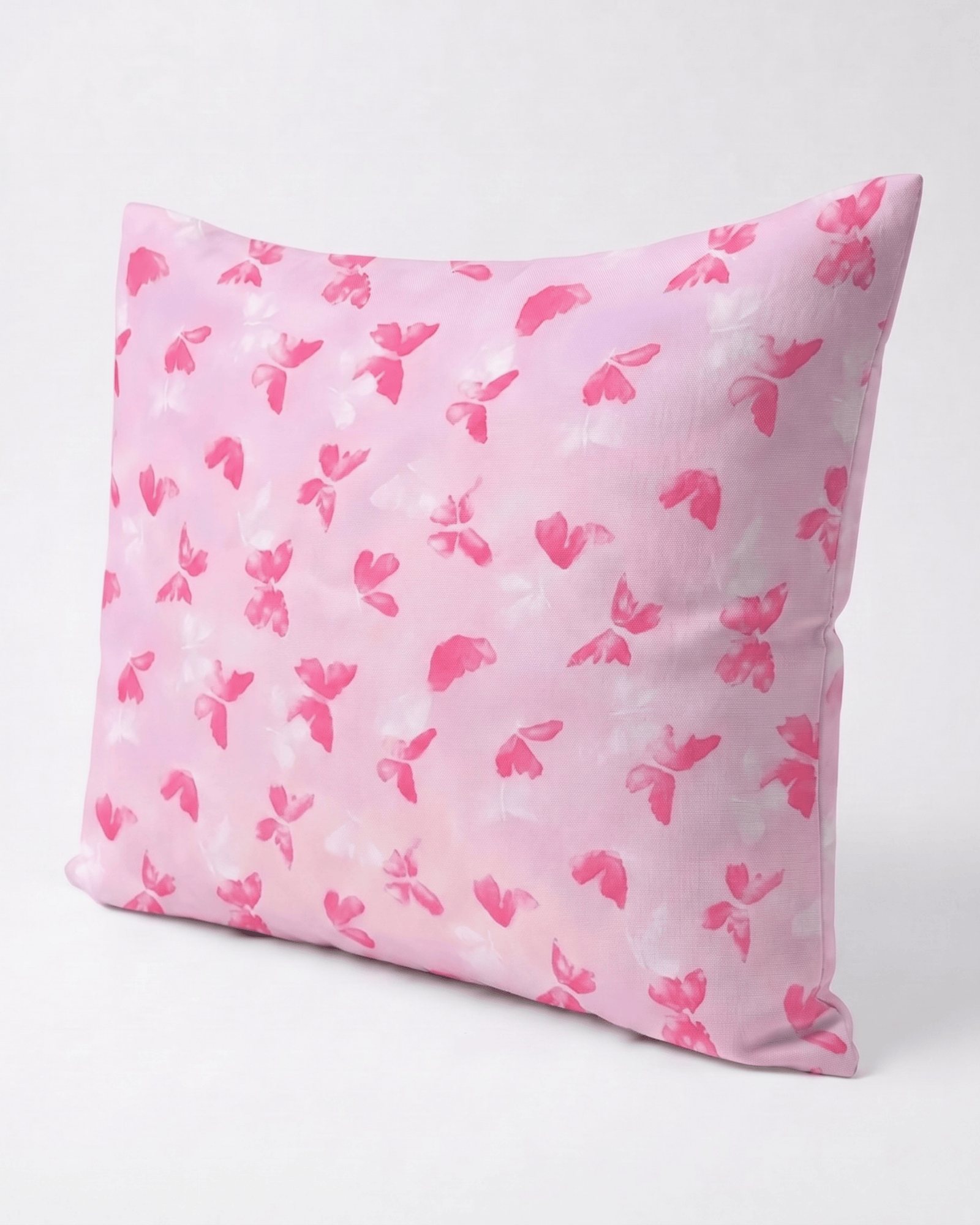 S-Mall Bebek Yastık Kılıfı 2 li - 35x45 cm - Pembe Kelebekler