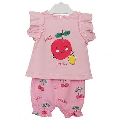 Caramell Bebek Takımı - 2 li - TKK7048 - Fresh - Pembe