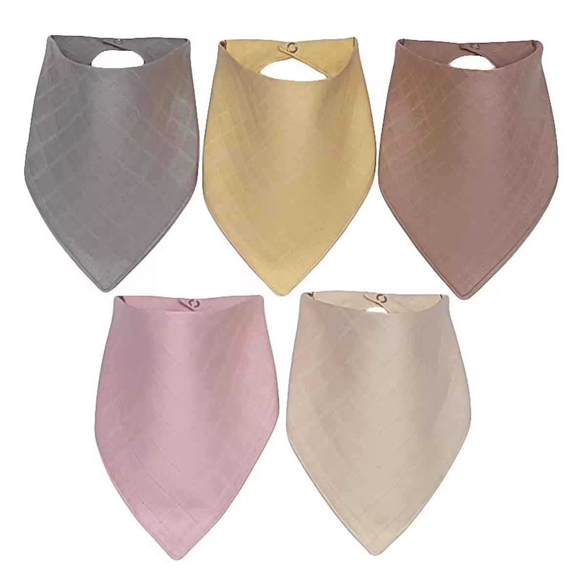 S-mall Bebek Salya Önlük -fular -2 Kat Müslin -2 Çıtçıt -spring